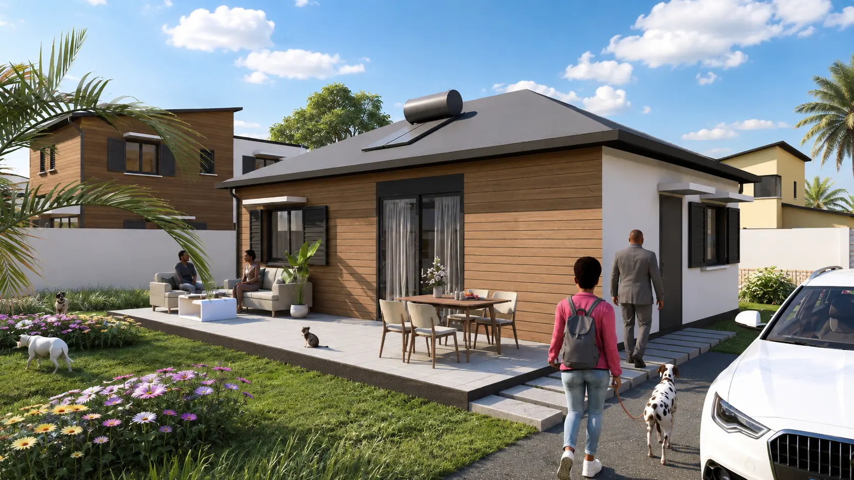 Villa Anémone — rendu 3D du modèle