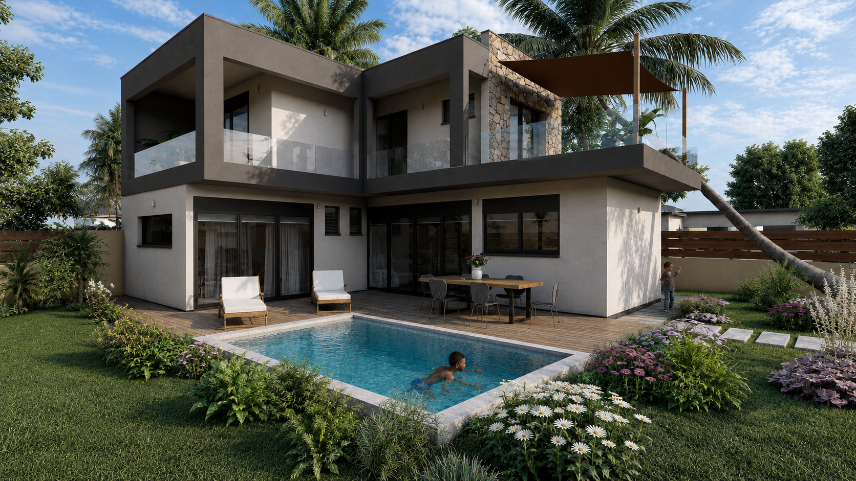 Villa Alizéa — rendu 3D du modèle